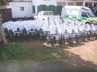 wheelchair shipment that arrived